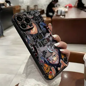 [Vibrant Phone Case] Vibrant Soul Eater Phone Case | Compatible with iPhone 17 17Air 16, 15, 14, 13, 12, and 11 Pro models, made of TPU protective material, a great gift for anime fans, friends, and special occasions