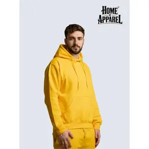 Yellow Heavy Blend Fleece Hoodie