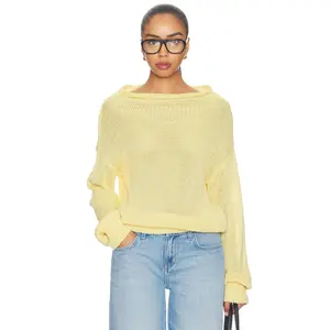 SEROYA Oro Knit Sweater in Butter