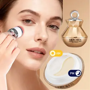 Mercilen Moisturizing Firming Eye Cream 30g, Hydrating & Nourishing Under-Eye Care, Electric Eyelid Massager Included, Daily Skincare for Men & Women