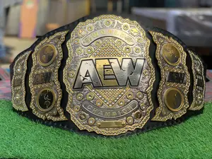 NEW AEW CHAMPIONSHIP REPLICA TITLE BELT 2MM BRASS