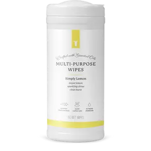 simply lemon multi purpose wipes