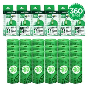 The Original Poop Bags 92% Leash Roll Pet Waste Bags