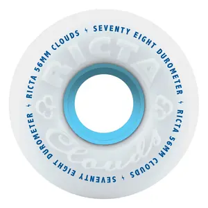 56mm Clouds 78a Ricta Skateboard Wheels