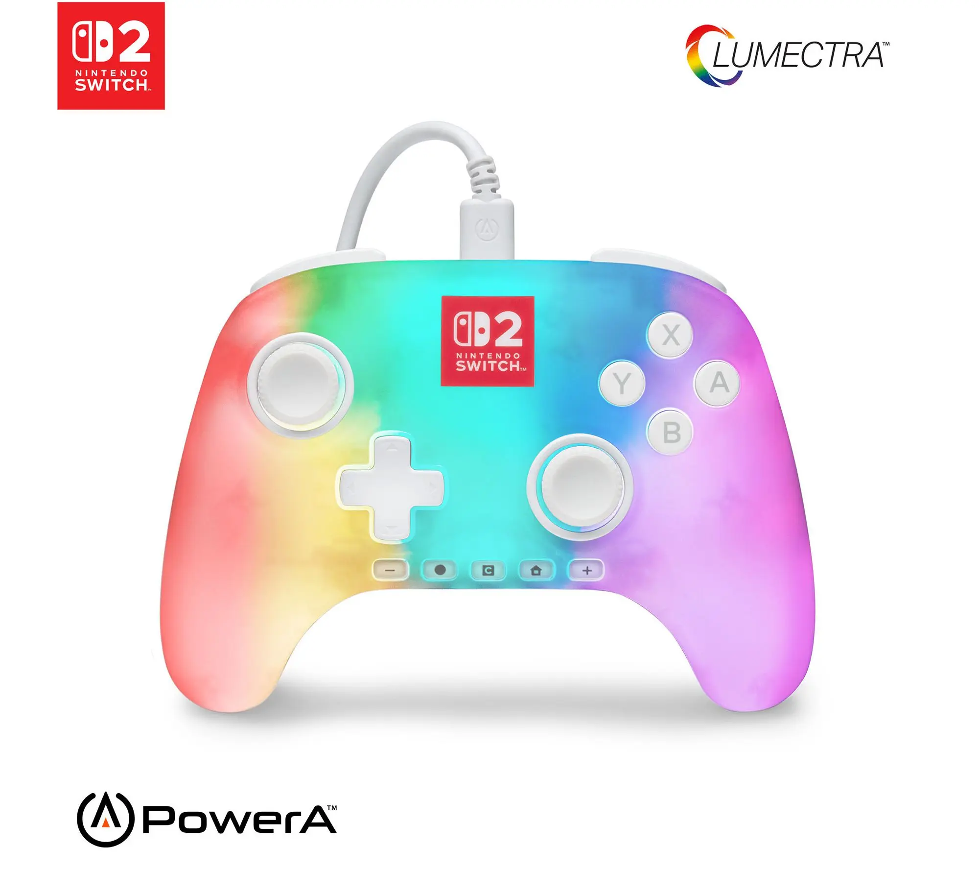 PowerA Advantage Wired Controller White with Lumectra  NSW 2