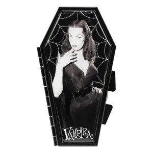 Vampira Cobweb Glitter Coffin Compact