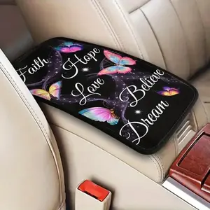 Universal Car Armrest Box Pad for Men and Women, Stylish Auto Decoration, Comfortable Car Accessory for Vehicle Interior