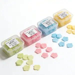 100pcs/box Petal Soap Paper Sheets, Disposable Portable Gentle Soap Slices for Hand Washing and Cleaning, Convenient and Hygienic