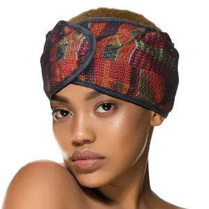 Donna Satin Lined Mesh Hair Wrap for Women Sleeping Makeup Sport