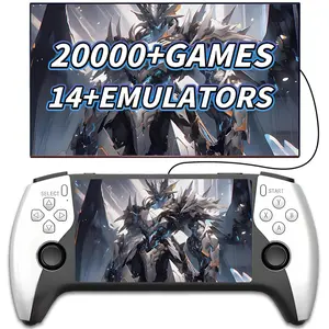 SF3500 Retro Handheld Game Console, 5.5 Inch HD IPS Screen, over 20,000 Games, 3000mah Battery, Connects to TV, Portable Simulator Gift