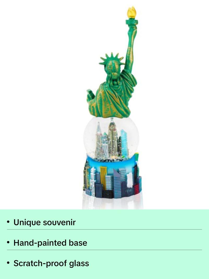 45MM Statue of Liberty Snow Globe | Statue of Liberty Souvenir