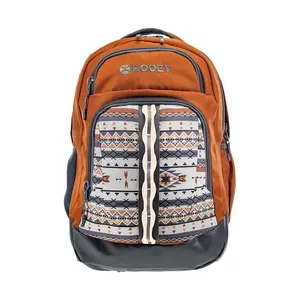 Hooey Ox Backpack Rust/Cream/Grey Aztec Hooey Ox Backpack Rust/Cream/Grey Aztec