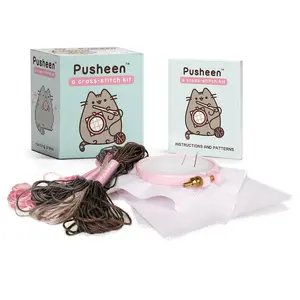 Pusheen: A Cross-Stitch Kit (RP Minis) Paperback – May 1, 2018