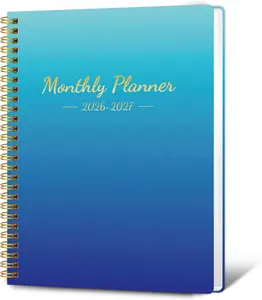 Monthly Planner 2026-2027, 2026 Calendar 24 Months Planner, 7.4"x9.4", JAN 2026 - DEC 2027, Personal Organizer with Monthly Goals, To-Do List, Habit , 24 Monthes for School Office  Planning
