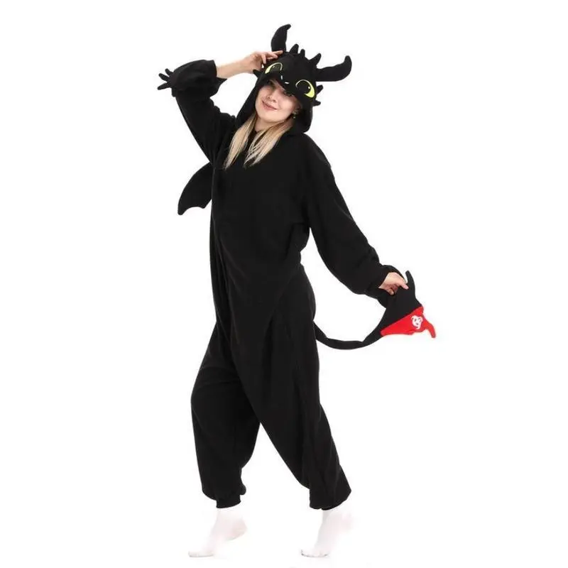 Cute Dragon Animal Onesie Pajamas Sleepwear Dragon Halloween Party Costumes Fabric Womenswear christmas pajamas Plush Unisex Cute Dragon Animal Onesie Pajamas Sleepwear Dragon Halloween Party Costumes Fabric Womenswear christmas pajamas Plush Unisex