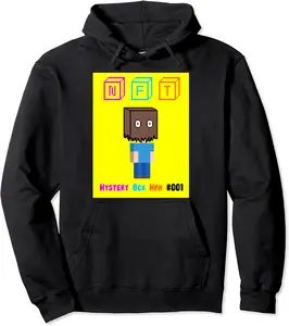 Funny NFT Quote,Mystery Box Man #001, Cool Design for NFT Pullover Hoodie - Nickiemon Shop 41B0BRKQJNVQ