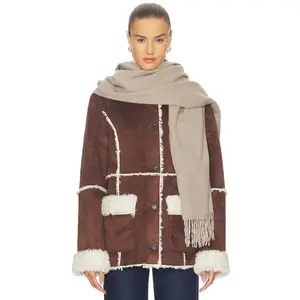 Hat Attack Travel Scarf in Taupe