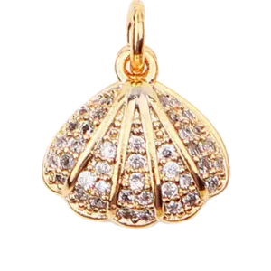Pavé Seashell Charm