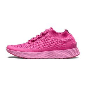 NOBULL Men's Allday Knit Shoe in Fuchsia - Everyday Walking Sneaker, Comfortable Slip-On Shoe, Casual Trainer