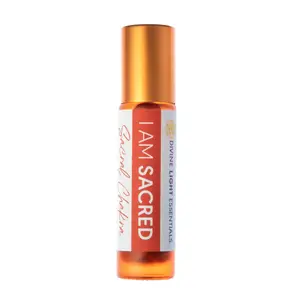 I Am Sacred Essential Oil Elixir - Sacral Chakra - Abundance - Creativity - Inspiration roller bottle