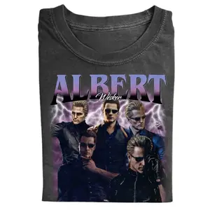 Vintage Limited Albert Wesker 90s Bootleg  T-Shirt, Retro Resident Evil Game Streetwear Classic Tee, Albert Wesker Tee Gift For Women for Man,Trendy Shirt