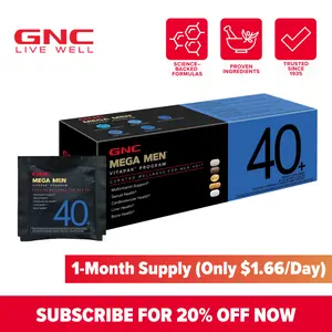 GNC Mega Men 40+ Vitapak Program (30 Servings) GNC Mega Men 40+ Vitapak Program (30 Servings)