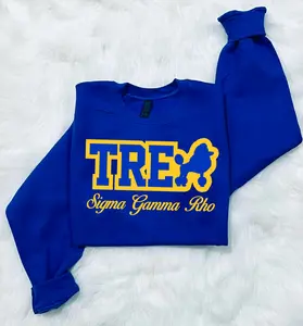 Sigma Gamma Rho Sweatshirt. Sigma Gamma Rho 1922 Sweatshirt. SGRhos, Lady Sigmas, Sigma Women, Pretty Poodles.