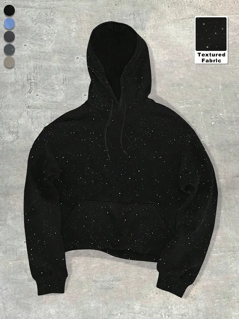 Men's casual light and thin hoodie, Gypsy printing, kangaroo pocket design, fashionable and casual conventional loose drawstring pocket, suitable for daily leisure, trendy theme gatherings, sports wear, suitable for spring and summer wear