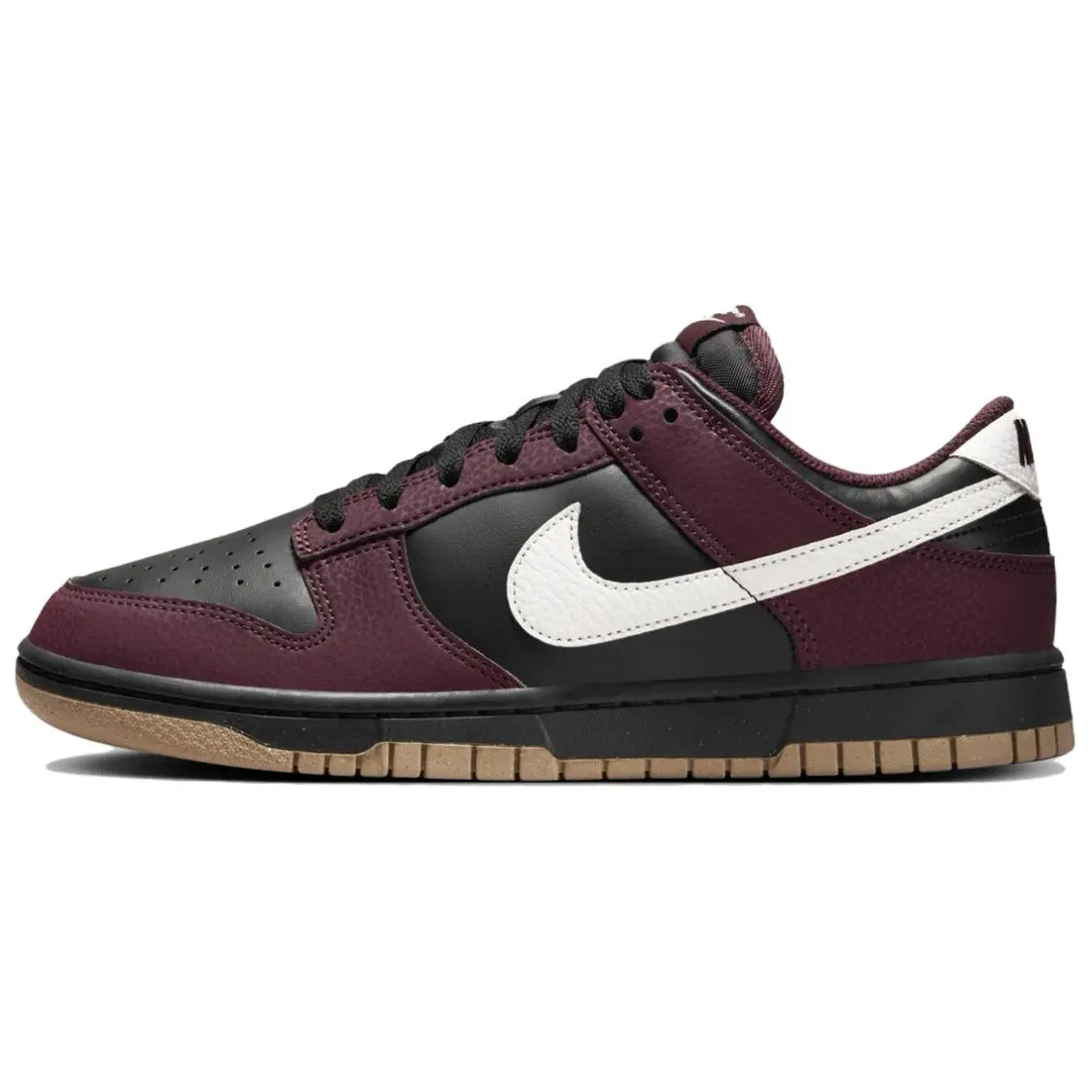 NIKE Women's Lightweight Dunk Low Next Nature 'Burgundy Crush Black' Sneaker, Sports Footwear Shoe, Sports Shoes, Athletic, Trainer