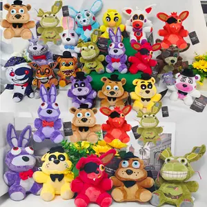 2026 New Five-Night At Freddy Fnaf CuteToys Game Doll Bonie Bear Foxy CartoonToys For  Gif