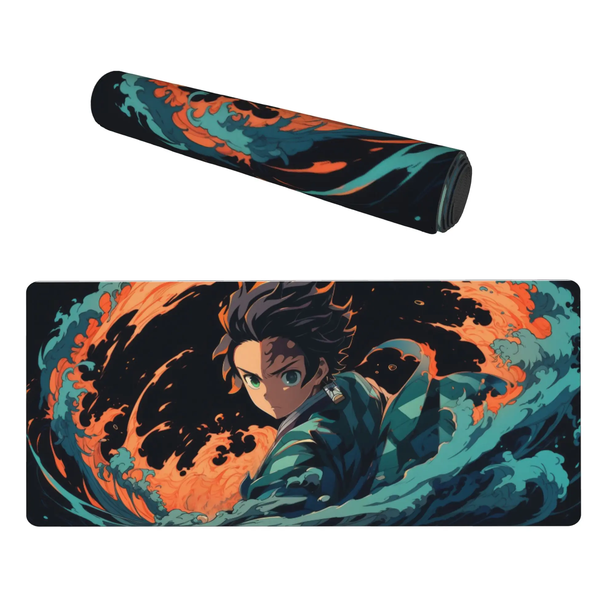 Anime Style Large Extended Gaming Mouse Pad Waterproof Non Slip Desk Mat For PC Laptop Office Decor