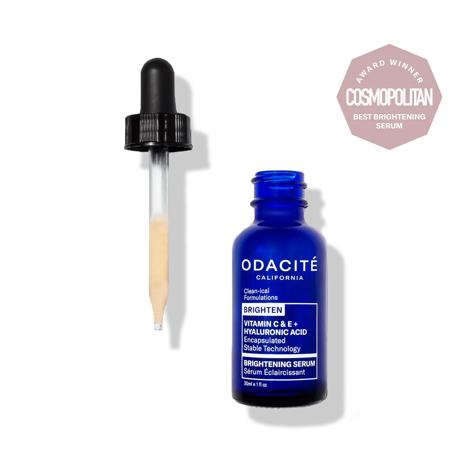 Brightening Serum  • Vitamin C & E + Hyaluronic Acid