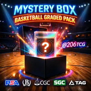 Mystery Basketball Box ONE 1 Graded Card | PSA BGS SGC TAG CGC