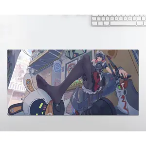 Anime Large Mouse Pad, Zenless Zone Zero ZZZ Ellen Joe, Desk Mat, Mousepads, Gaming Mousepad Keyboard Pad, Gift - Desk Accessories - Home Decor - Setup