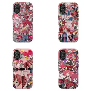 Teto Kasane Edition Phone Case - Cute Vocaloid Character Design for iPhone 17, 16, 15, 14, Samsung S25 Ultra – Glossy, Scratch-Resistant and Sleek Protective Cover for Otaku Fans BA9