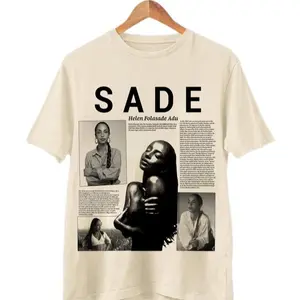 Sade Album T-Shirt, Sade Retro Lyric Style Top Graphic Tee, Sade Album Unisex T-Shirt, Gift For Fan