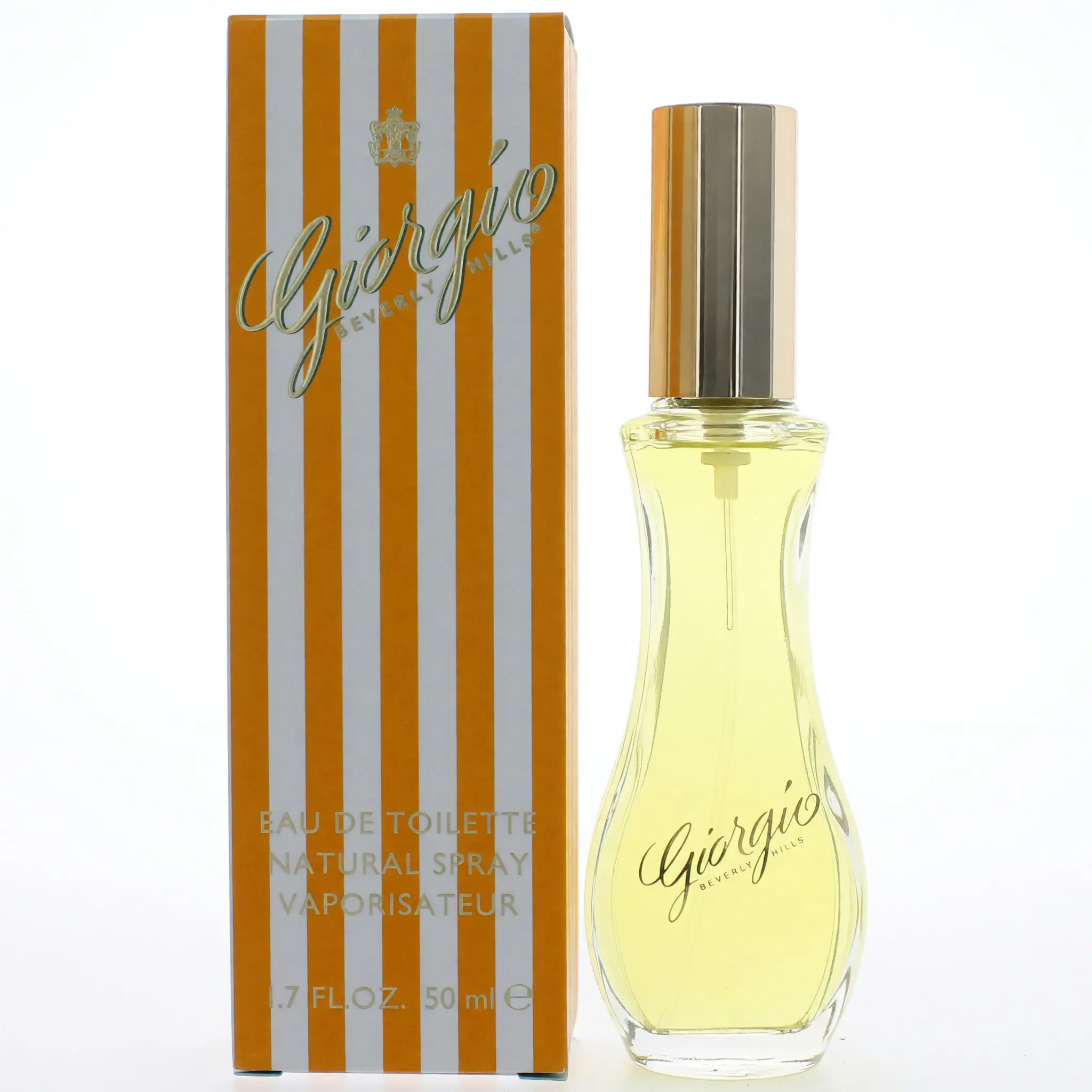 Giorgio by Beverly Hills Women's Signature Scent EDT Spray - 1.7oz (1 to 1.9 fl oz), Cedar Notes, Musk Base, Bottle