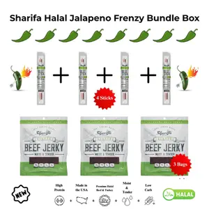 Sharifa Halal Jalapeno Frenzy Bundle Box
