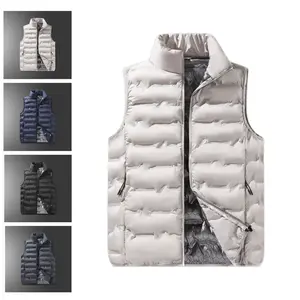 Graphene Heated Stand Collar Vest - Woven Material for Efficient Heat Distribution & Enhanced Warmth - Ideal for Everyday Wear