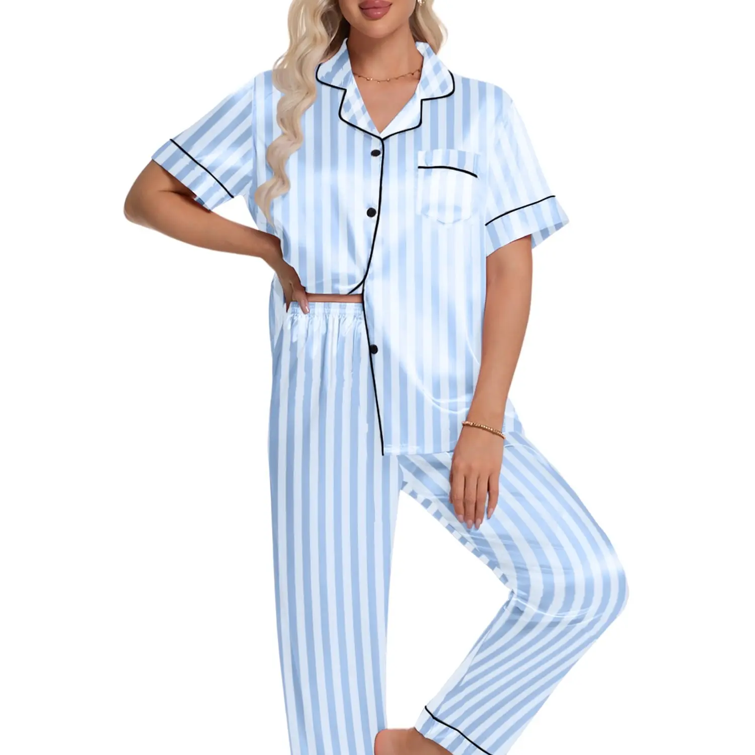 Blue Striped