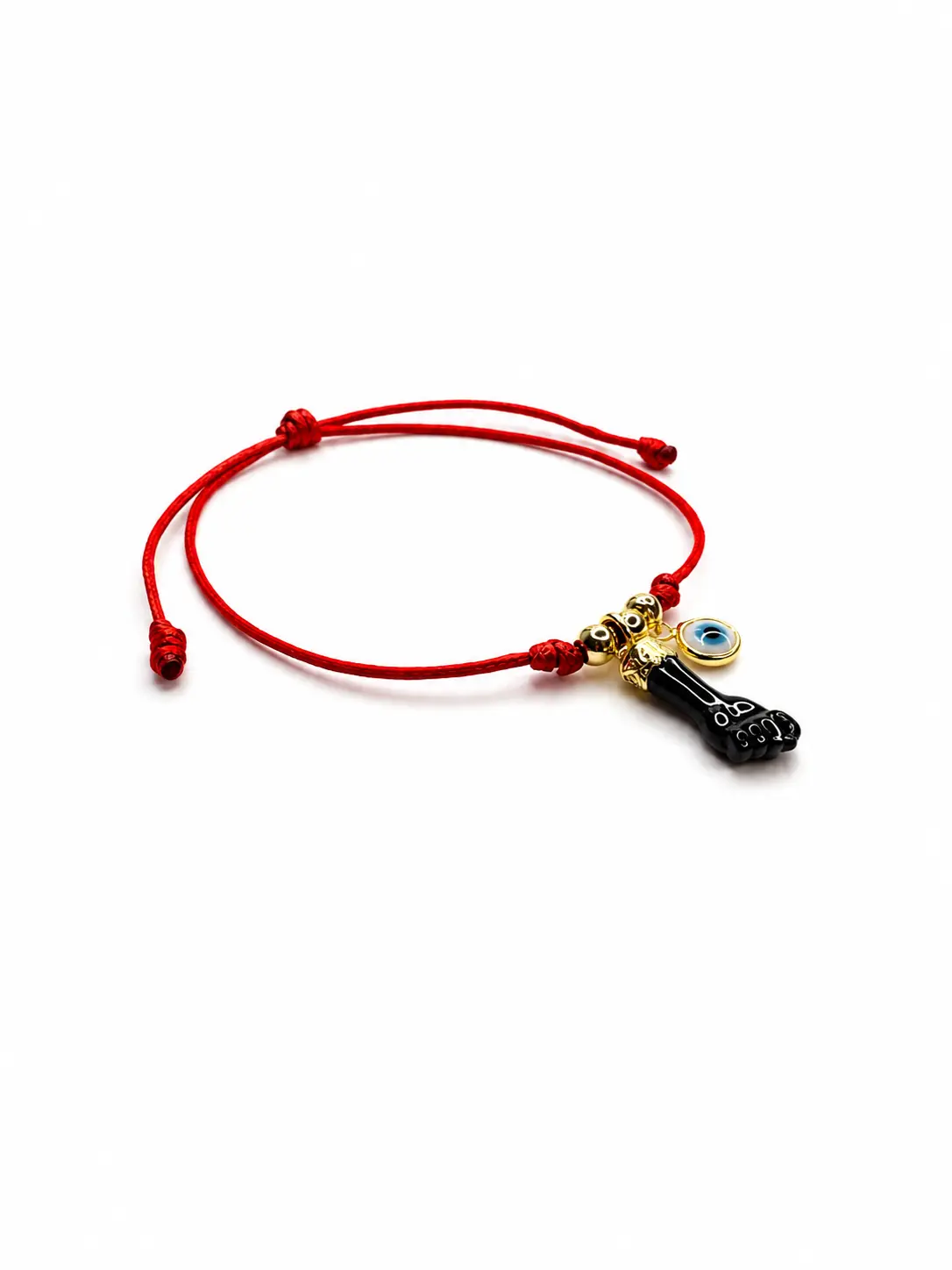 Hand Figa Azabache Bracelet: Good Luck & Protection Amulet Gift Spiritual Jewelry