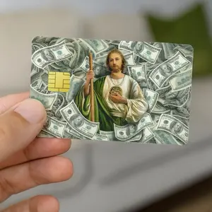 Estiker de tarjeta - San Judas Holographic