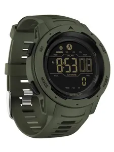 OFNS 1Pcs Calorie Pedometer Alarm Clock Waterproof Multifunctional Mountaineering Military Wind Shockproof Watches for Men Fashionable Waterproof Watch