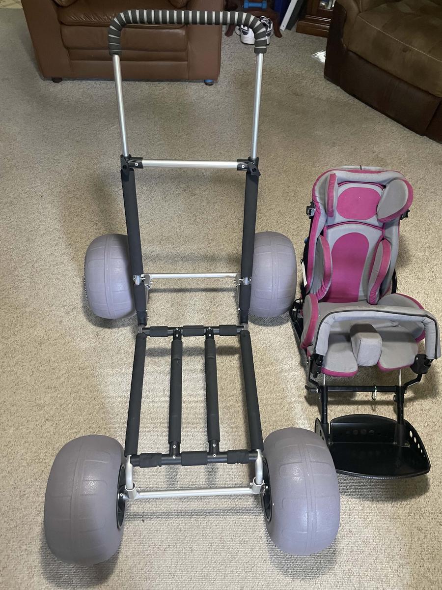 Item: 30" x 15" Cargo Deck & wheel 12"