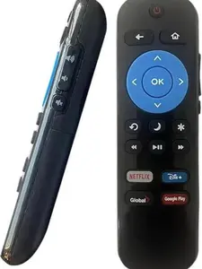 Replace remote control fit for HISENSE TCL RCA WESTINGHOUSE ROKU TV with APP:NETFLIX DISNEY GLOBAL GOOGLE-PLAY  (no voice function)