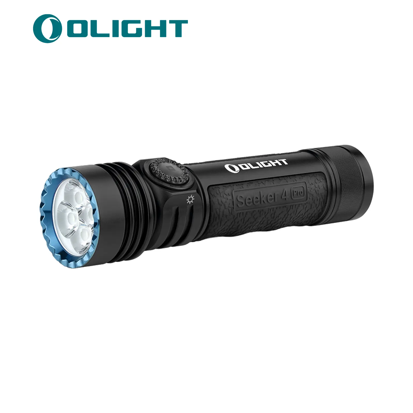OLIGHT Seeker 4 Pro Rechargeable Flashlights, High Lumens Powerful Bright Flashlight 4600 Lumens with USB C Holster, Waterproof Flashlight