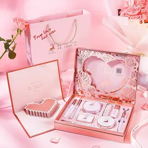10-Piece Yilvyou Light Makeup Set, Makeup Palette Set, Daily Beauty Essentials, Perfect Gift for Valentine's Day & Festivals, High-End Packaging Included