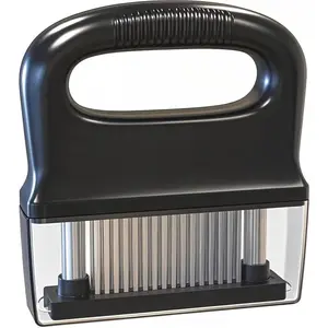 Meat Tenderizer, with 48 Stainless Steel Ultra Sharp Needle Blades, Hand Held Meat Tenderizer Needle, Kitchen Cooking Tool Best Makes Steak & Chicken Tender - No More Hammer, Meat Pounder