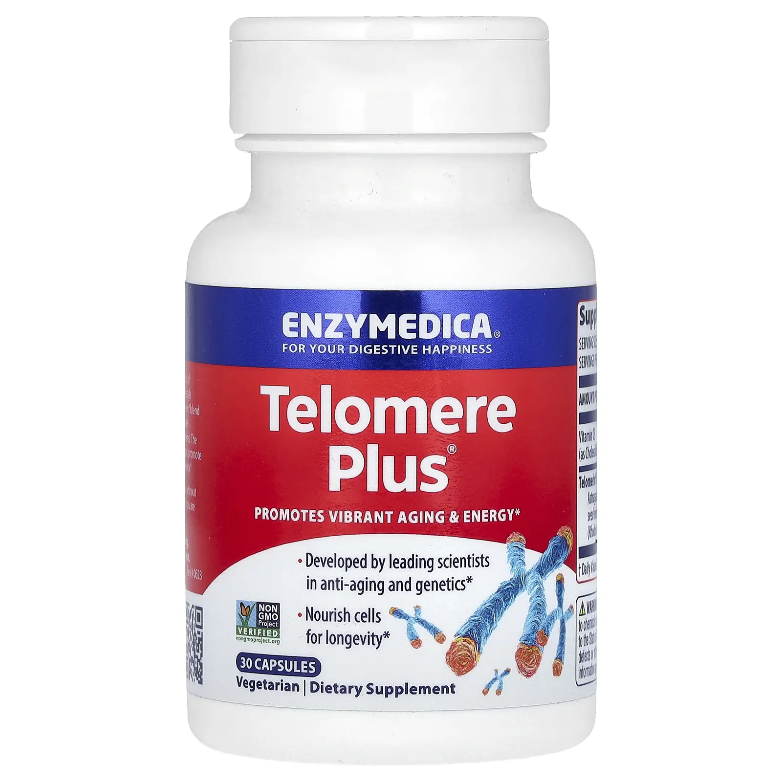 Enzymedica Telomere Plus, 30 Capsules