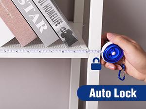 #BacktoSchool WORKPRO Soft Tape Measure, 60-Inch (150cm) Retractable Measuring Tape for Body Measurements, Sewing, Tailoring, Fabric, Cloth, Knitting and Crafts, Dual-Sided Scales with Carabiner Clip